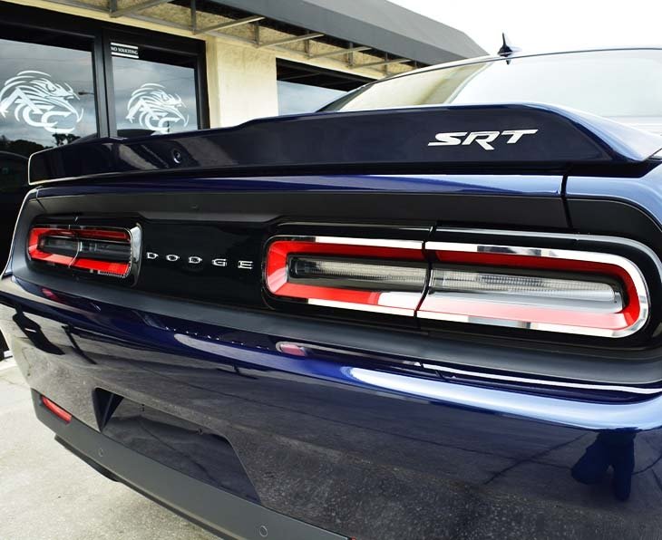Buy 2015-2023 CHALLENGER - TAIL LIGHT TRIM KIT 4PC _ STAINLESS STEEL, CHOOSE FINISH _ Polished