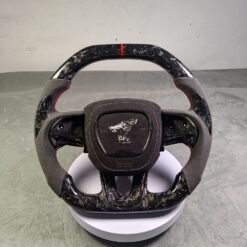 Buy Forged Carbon fiber Steering Wheel Fit Dodge Charger Hellcat Jeep SRT8 2015+