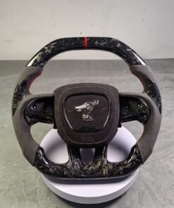 Buy Forged Carbon fiber Steering Wheel Fit Dodge Charger Hellcat Jeep SRT8 2015+