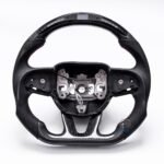 Buy LED Carbon Fiber Steering Wheel For Dodge Charger Durango SRT Hellcat 2015-2023
