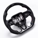 Buy LED Carbon Fiber Steering Wheel For Dodge Charger Durango SRT Hellcat 2015-2023