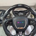 Buy LED Carbon fiber Steering Wheel Fit Dodge Charger Hellcat Jeep SRT8 2015+.. 5 Buy LED Carbon fiber Steering Wheel Fit Dodge Charger Hellcat Jeep SRT8 2015+..