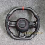 Buy Real Matte Carbon Fiber Steering Wheel For Jeep Wrangler JL