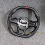 Buy Real Matte Carbon Fiber Steering Wheel For Jeep Wrangler JL/JT 18-23 w/Heated