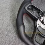 Buy Real Matte Carbon Fiber Steering Wheel For Jeep Wrangler JL/JT 18-23 w/Heated