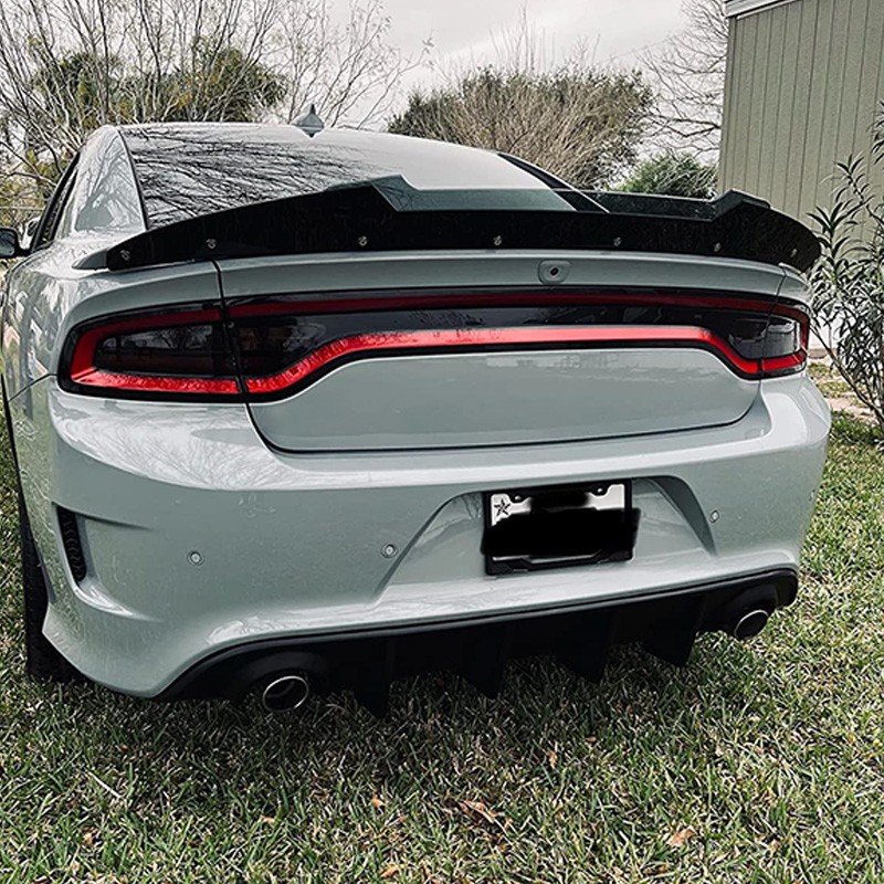 Buy V3 Style Spoiler Wicker Bill For Dodge Charger SRT ScatPack Hellcat 2015-2023 - Image 2