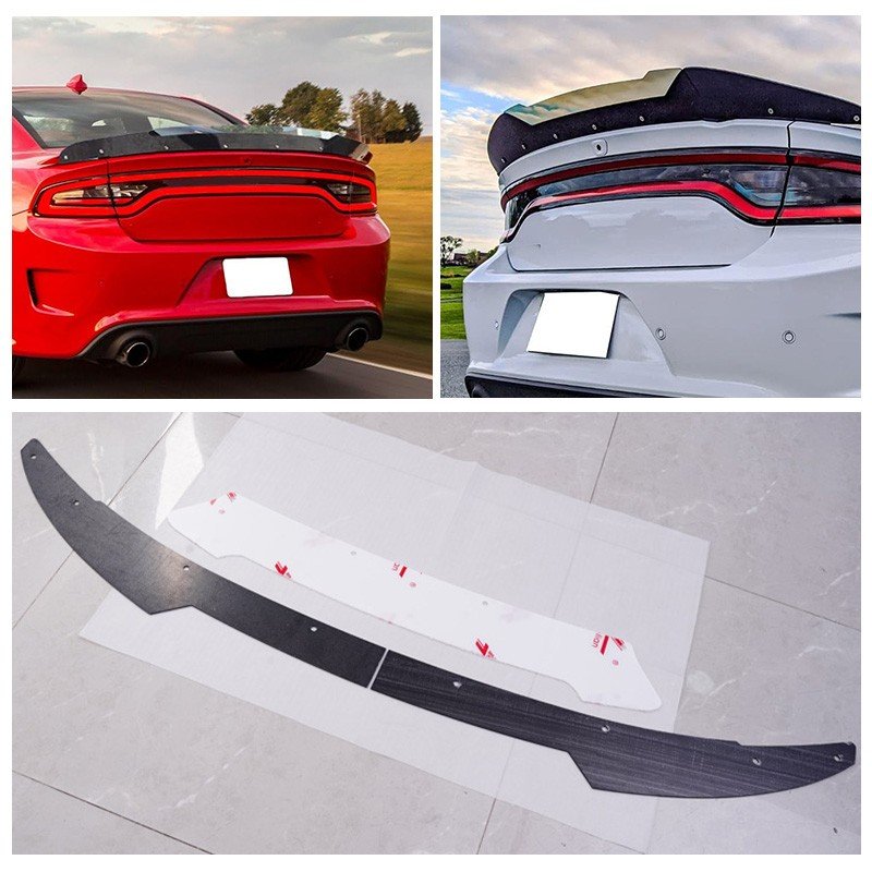 Buy V3 Style Spoiler Wicker Bill For Dodge Charger SRT ScatPack Hellcat 2015-2023 - Image 3