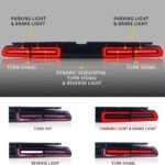 Buy YUANZHENG VLAND Full LED Tail Lights for Dodge Challenger Coupe