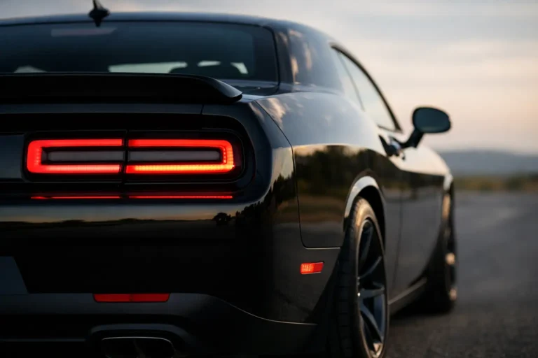 Challenger Sequential LED Tail Lights Fitment